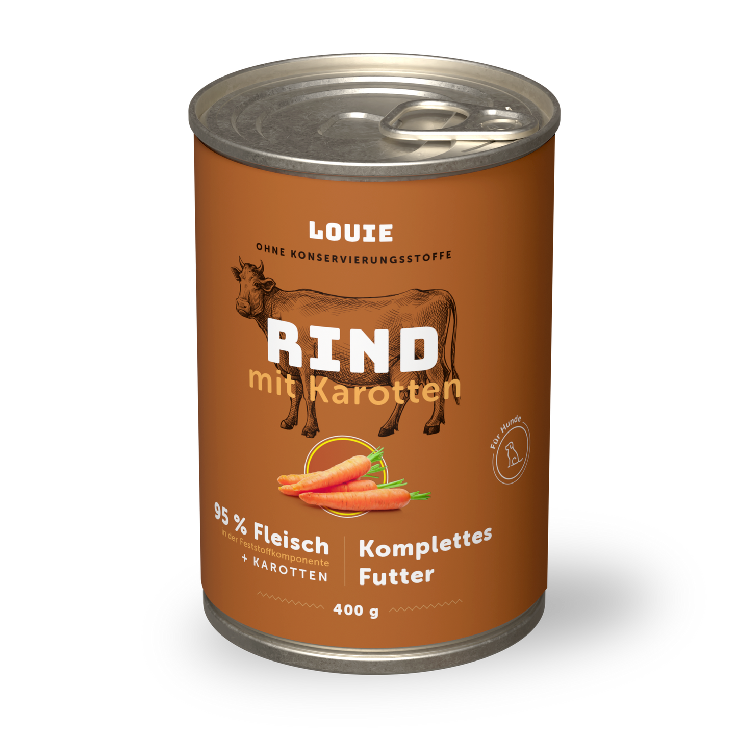 Rind mit Karotte 400g