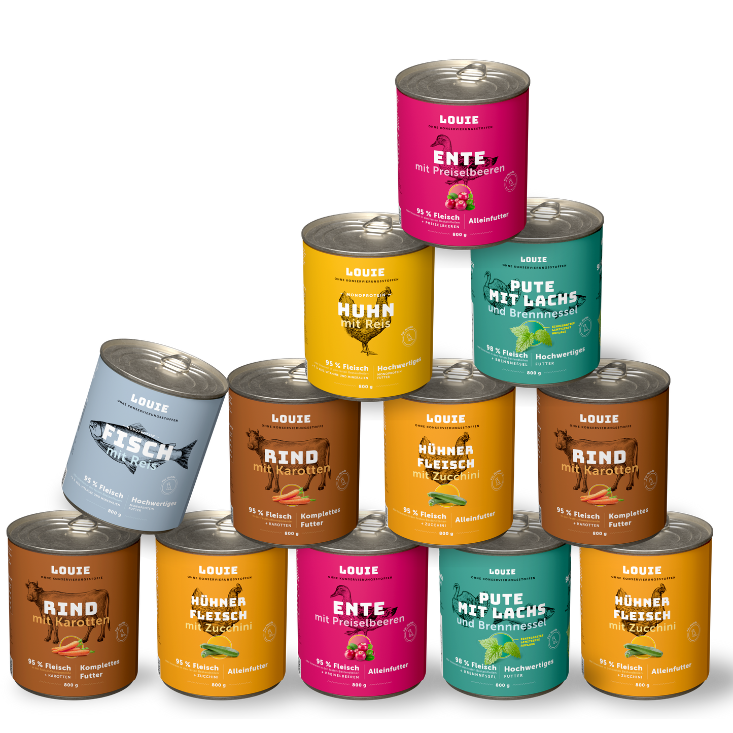 Komplettes Probierpaket 800g – 12 Stück