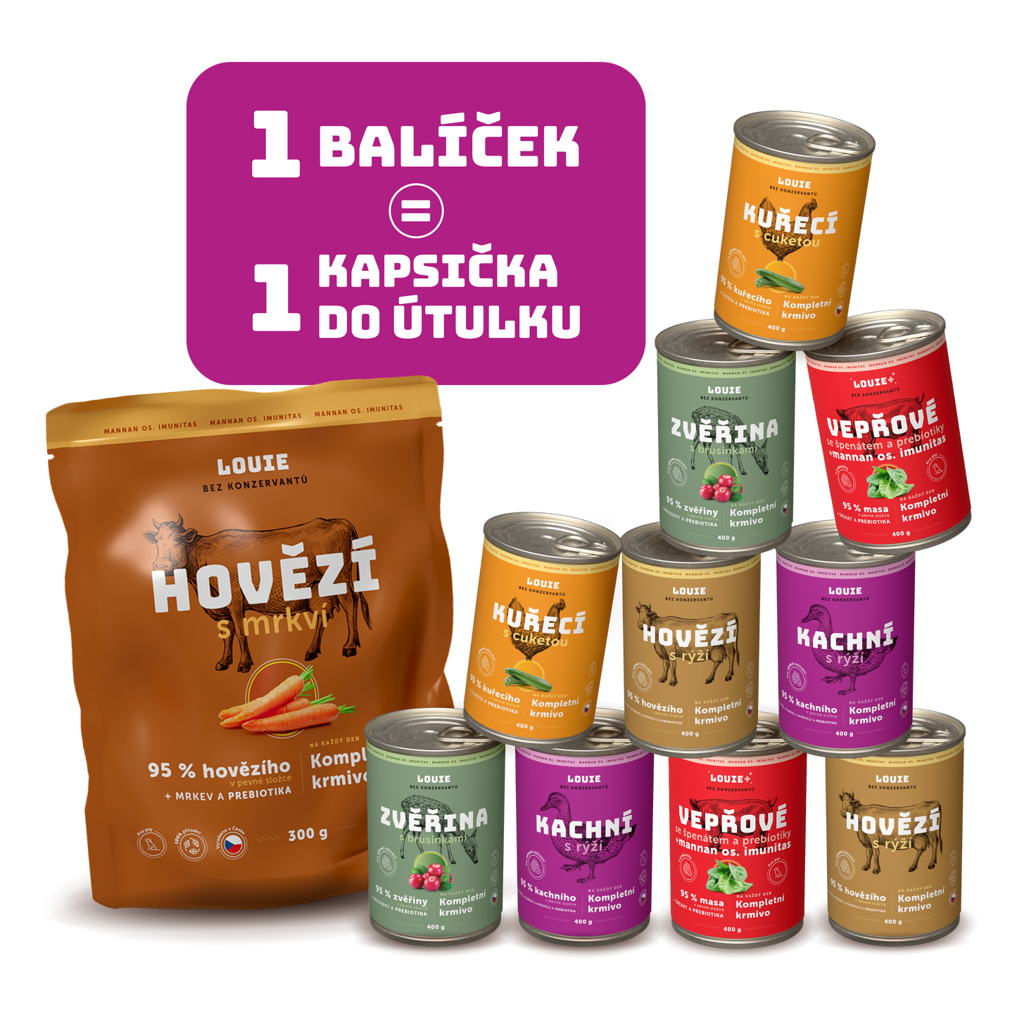 Naplň prázdne bruško | 10 ks | 400 g