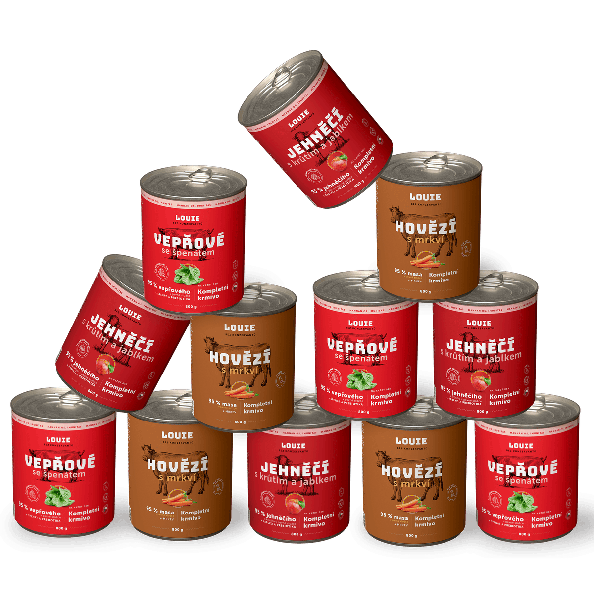 Balíček pre veľkých mlsných jazýčkov | 12 ks | 800 g
