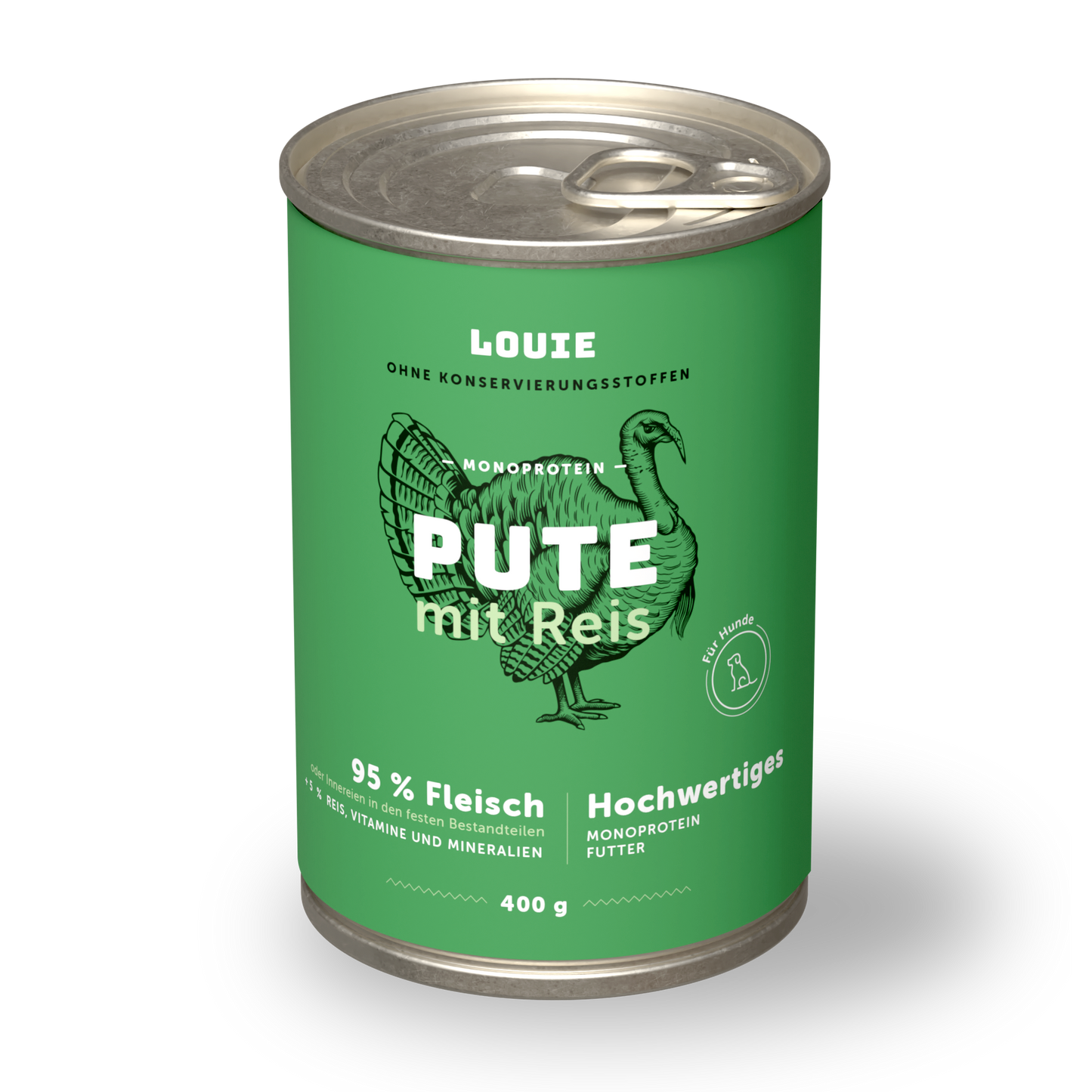Pute mit Reis 400g
