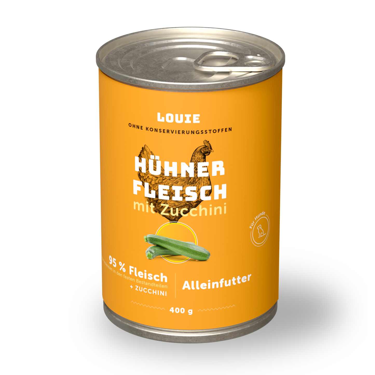 Huhn mit Zucchini 400g