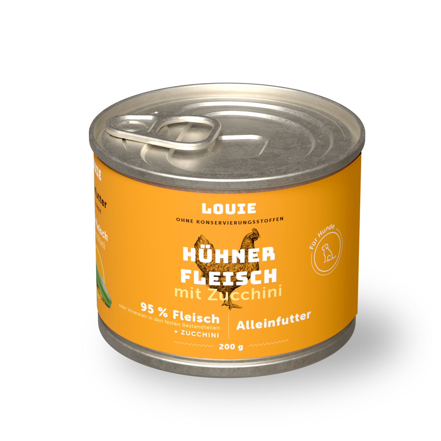 Huhn mit Zucchini 200g