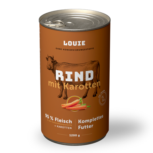 Rind mit Karotte 1200g