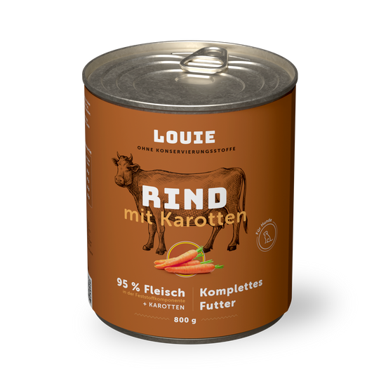 Rind mit Karotte 800g