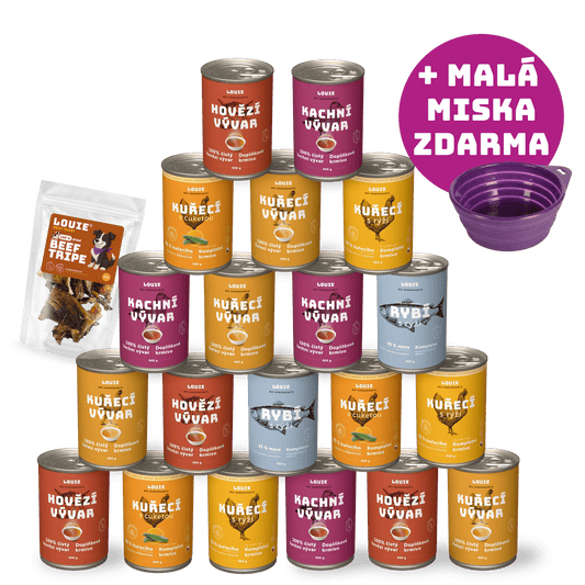 Svieži mix na horúce dni | 20 ks | 400 g + cestovná miska zdarma