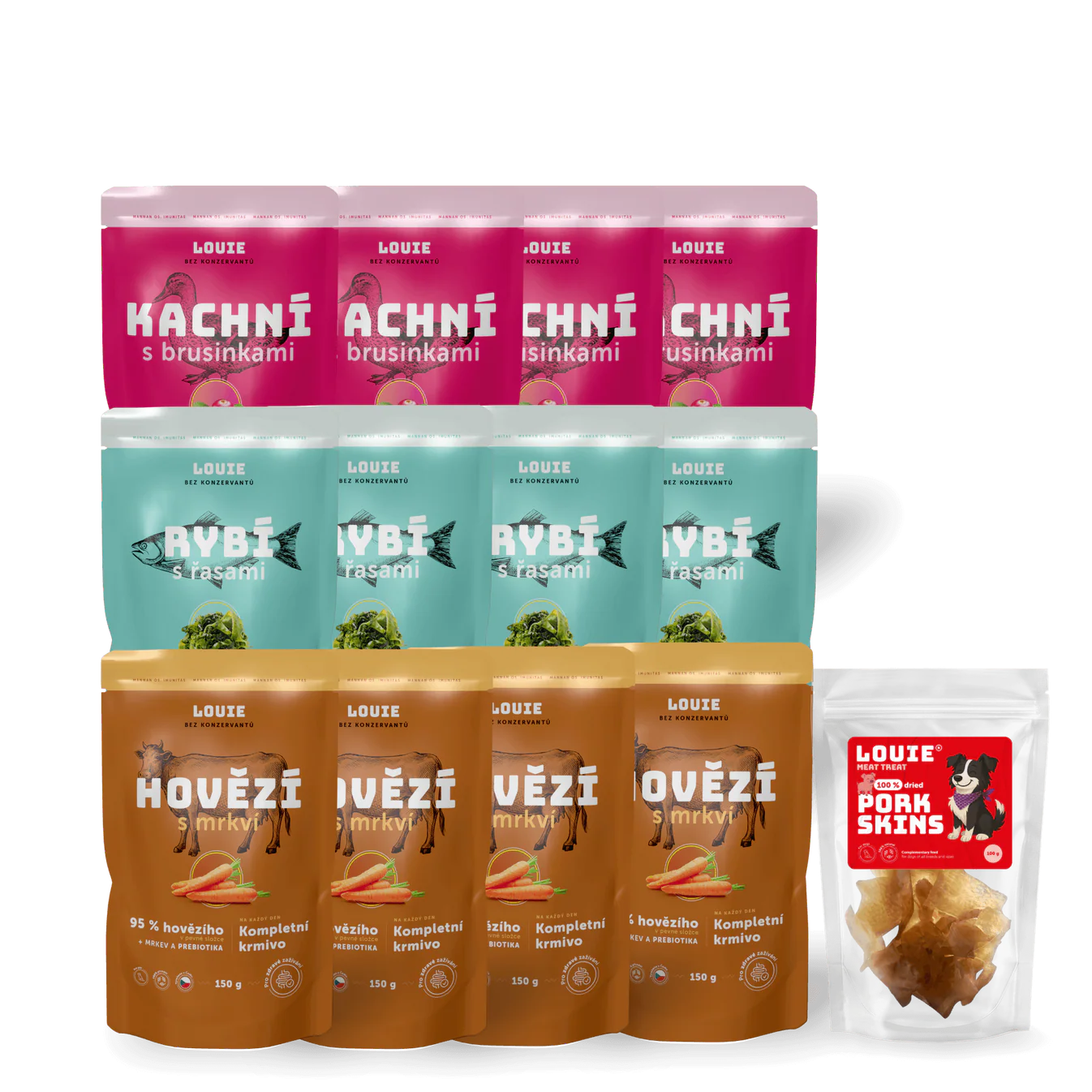 Mix kapsičiek na cesty s maškrtami | 12 ks | 150 g