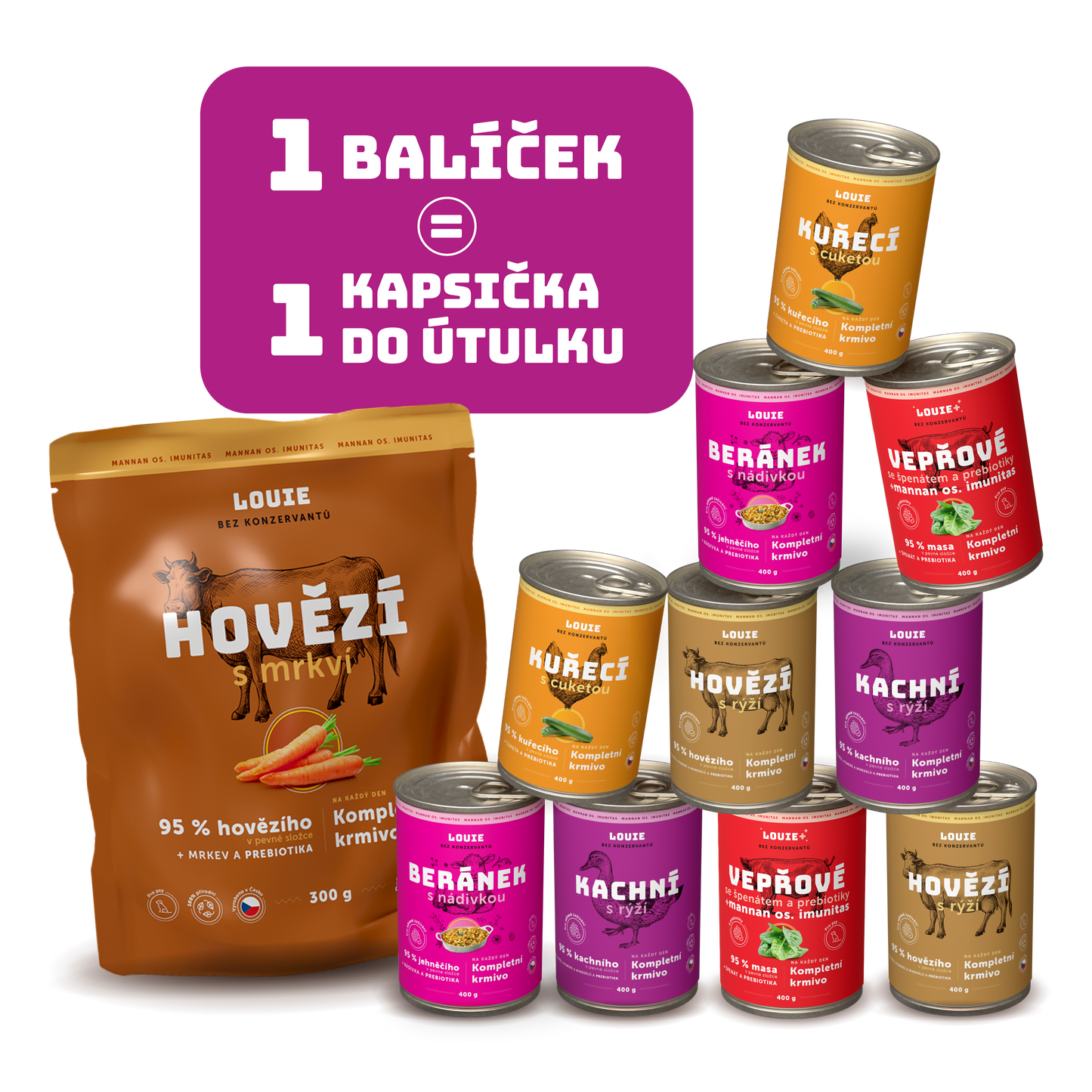 Naplň prázdne bruško | 10 ks | 400 g