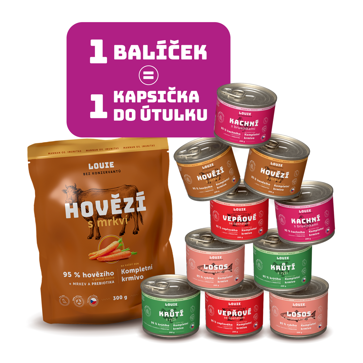 Naplň prázdne bruško | 10 ks | 200 g