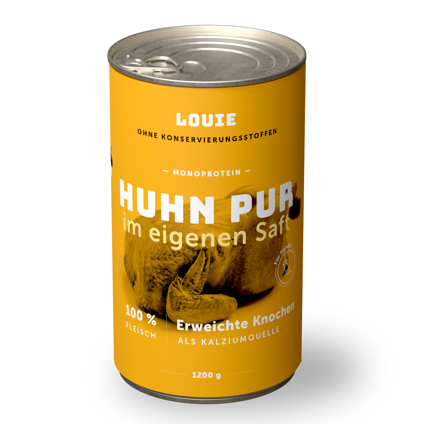 Ganzes Hähnchen 100 % Fleisch 1200g