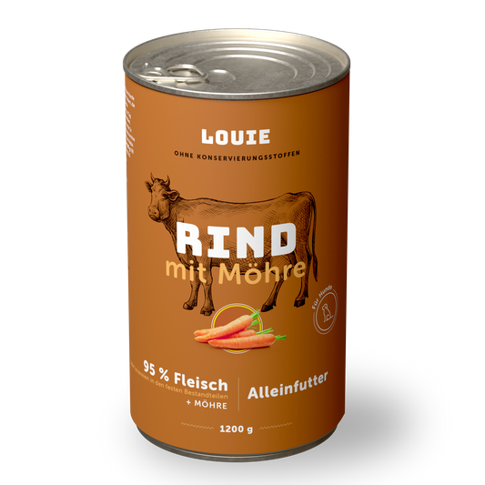 Rind mit Karotte 1200 g