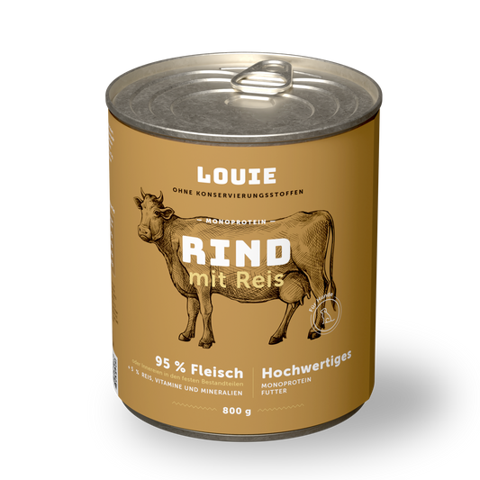 Rind mit Reis 800 g