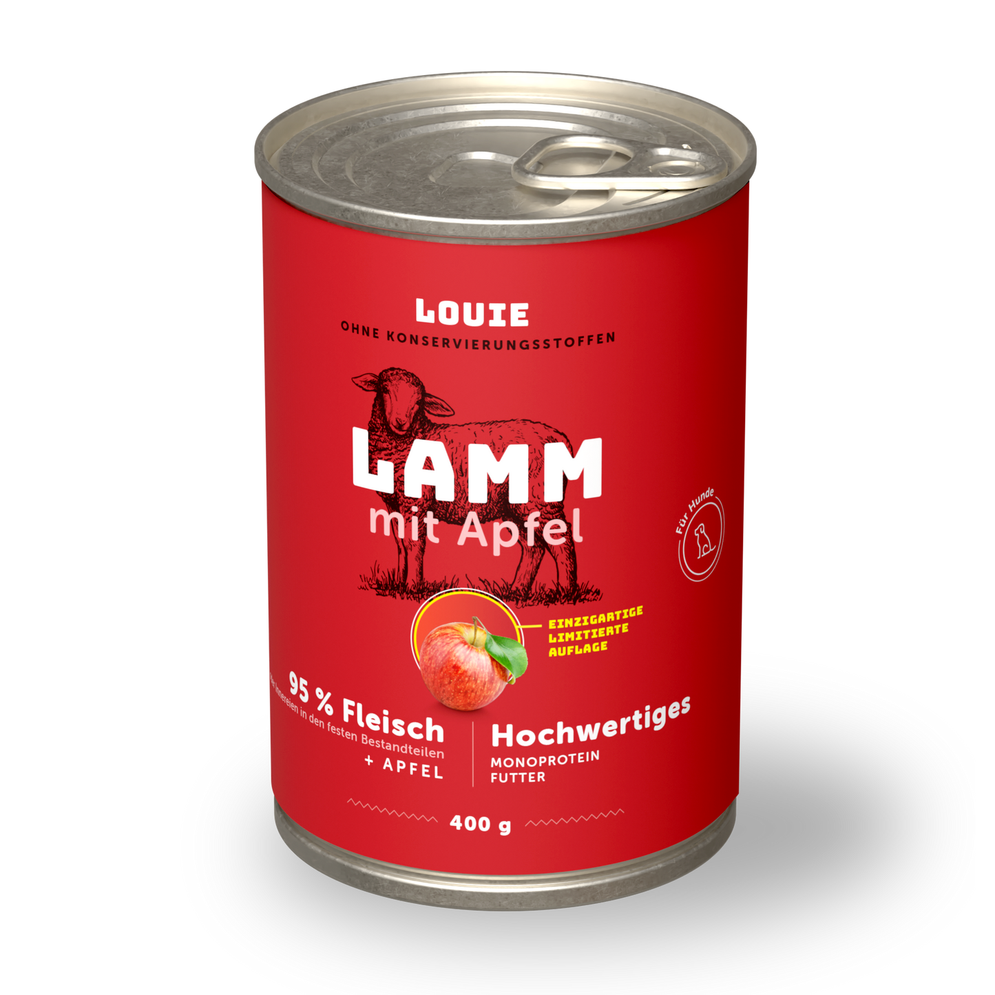 Lamm mit Apfel 400g