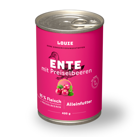 Ente mit Preiselbeeren 400g