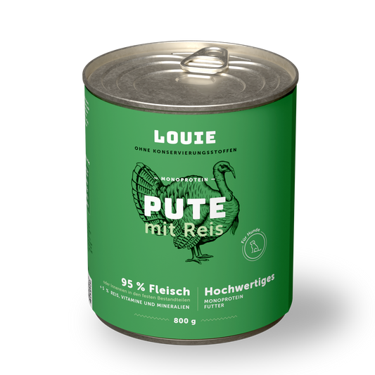 Pute mit Reis 800 g