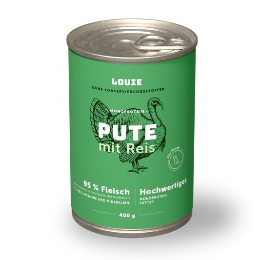 Pute mit Reis 400 g