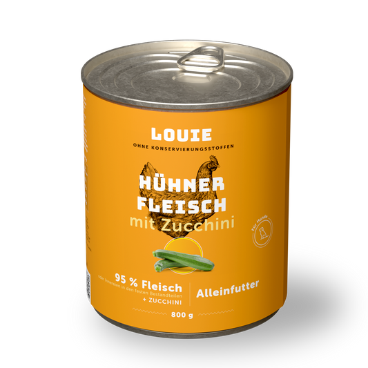 Huhn mit Zucchini 800g