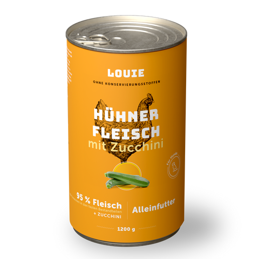 Huhn mit Zucchini 1200g