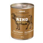 Rindfleisch mit Reis 400g - LOUIE Komplettfutter für Hunde
